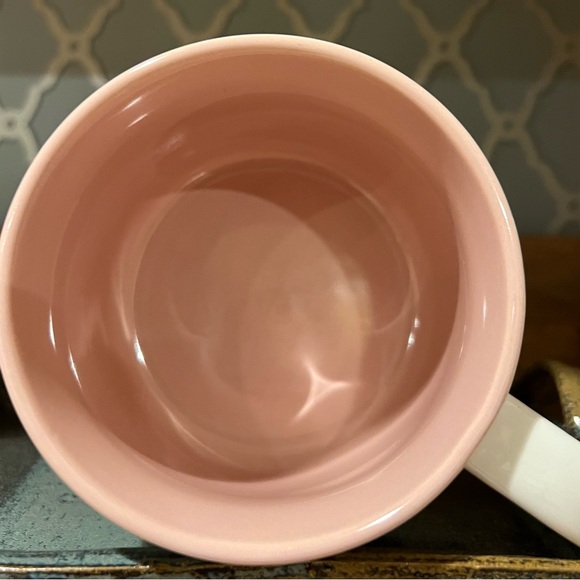 Love ya, mean it creamy white with soft pink mug - Picture 4 of 6